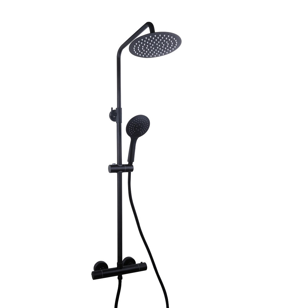 Black 900mm Quadrant En-suite Pack - VODASUITE11