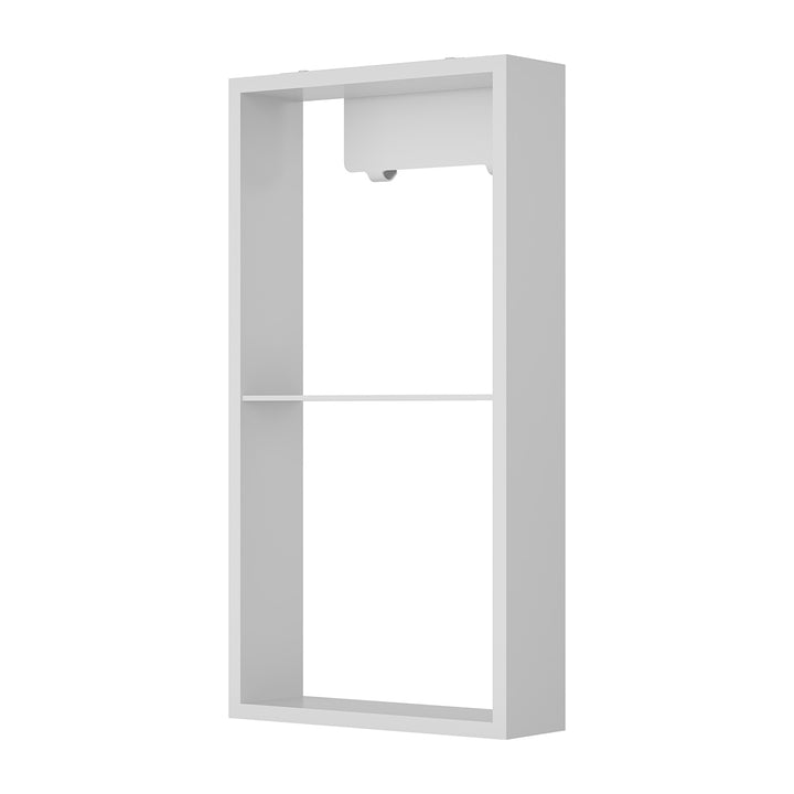 Voda Design 630mm x 330mm Hanging Shower Shelf - White