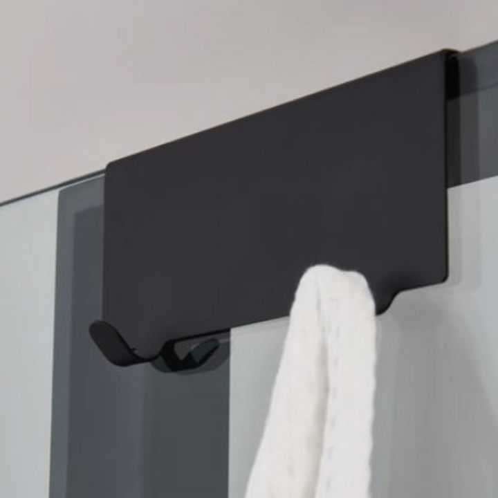 Voda Design 630mm x 330mm Hanging Shower Shelf - Black