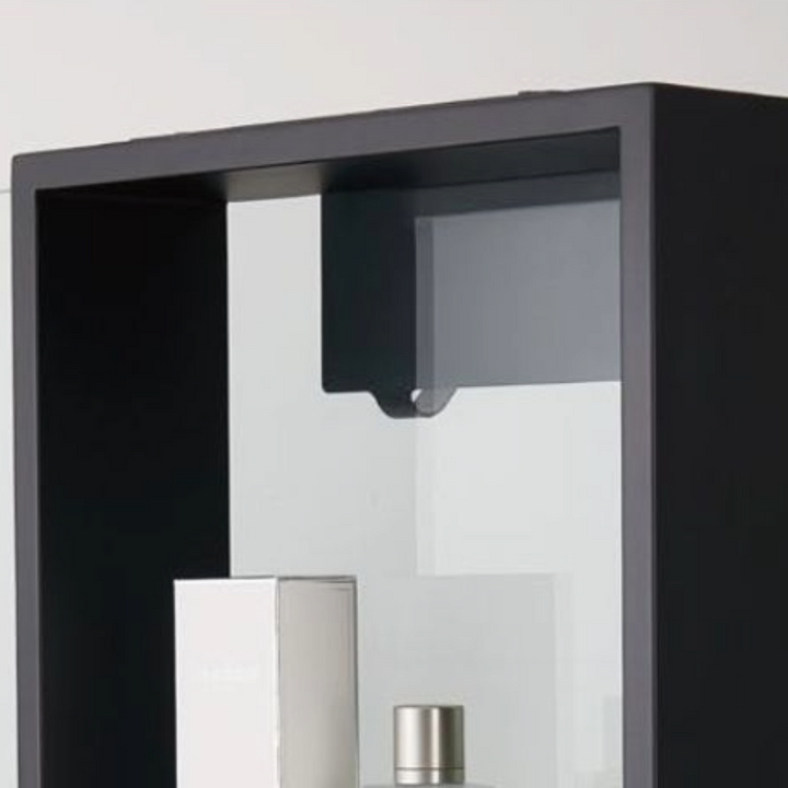 Voda Design 630mm x 330mm Hanging Shower Shelf - Black