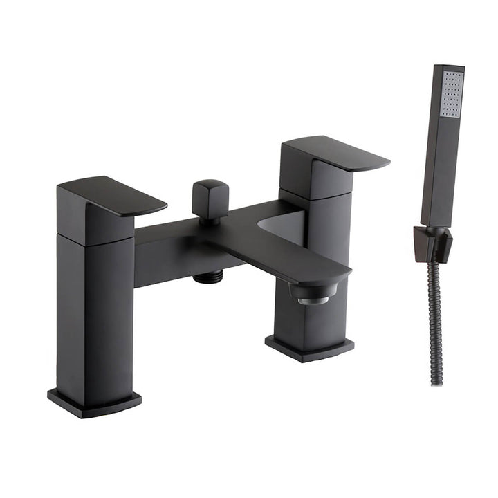 L Shape Shower Bath & Vanity Deal - Left Hand - VODASUITE4