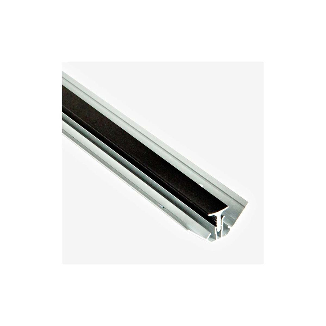Black 2-Part Internal Corner Profile 2.4m