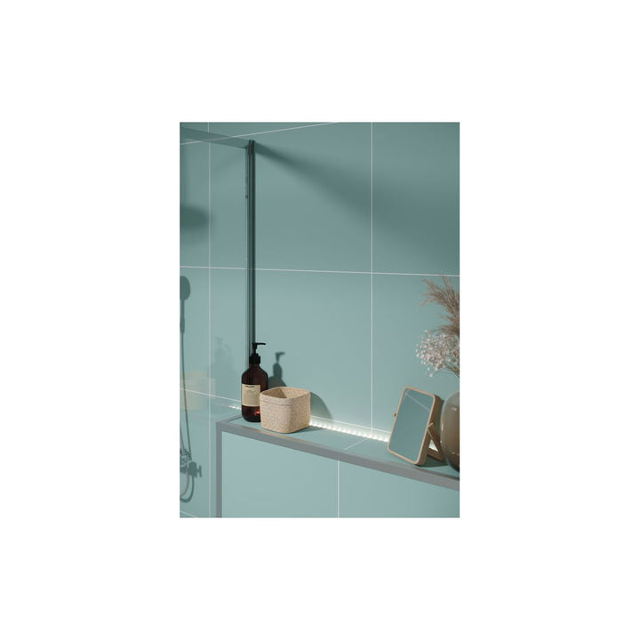 Fibo 2.4m x 0.6m Wall Panels - Aqua Mint (Tile Effect) - Single Panel