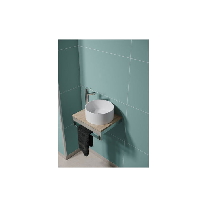 Fibo 2.4m x 0.6m Wall Panels - Aqua Mint (Tile Effect) - Single Panel
