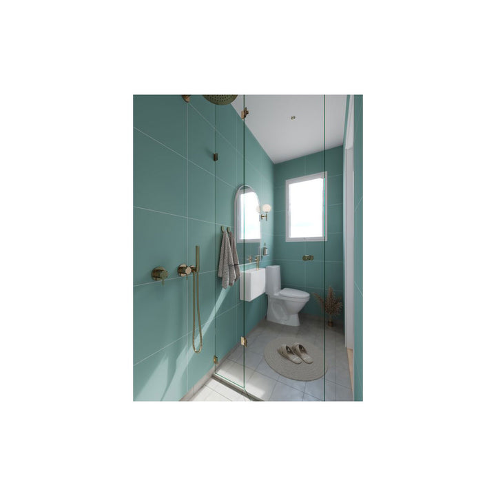 Fibo 2.4m x 0.6m Wall Panels - Aqua Mint (Tile Effect) - Single Panel