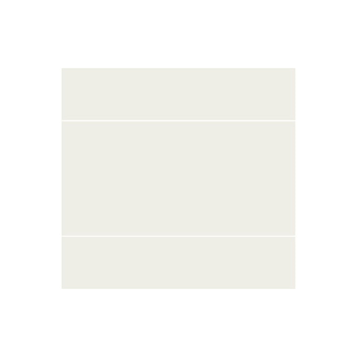 Fibo 2.4m x 0.6m Wall Panels - Athen White (Tile Effect) - Single Panel