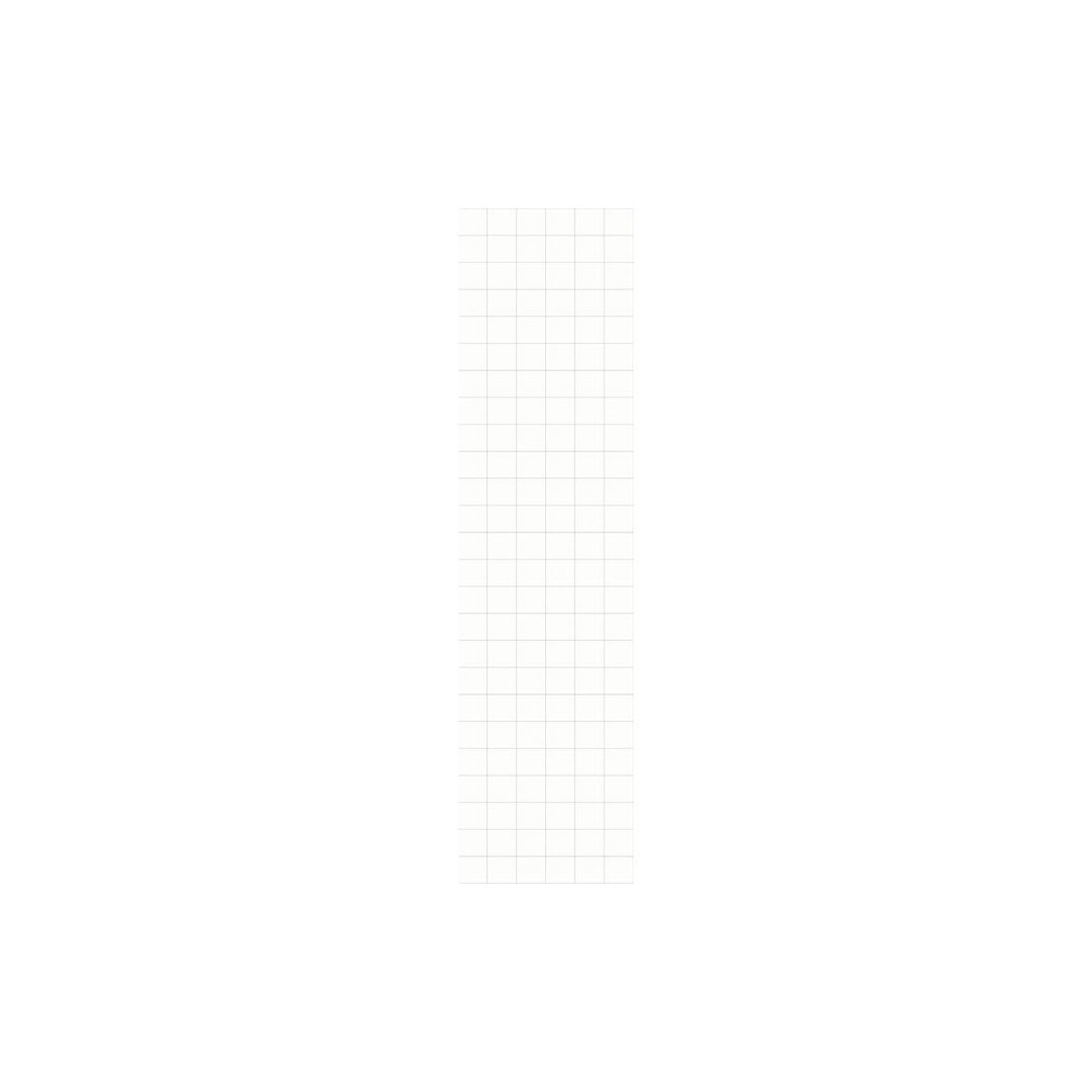 Fibo 2.4m x 0.6m Wall Panels - Denver White (Tile Effect) - Single Panel