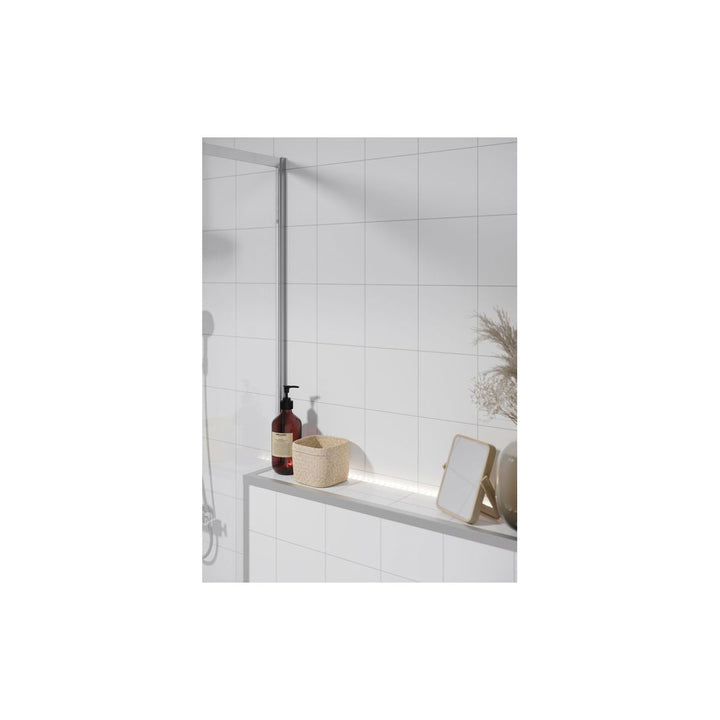 Fibo 2.4m x 0.6m Wall Panels - Denver White (Tile Effect) - Single Panel