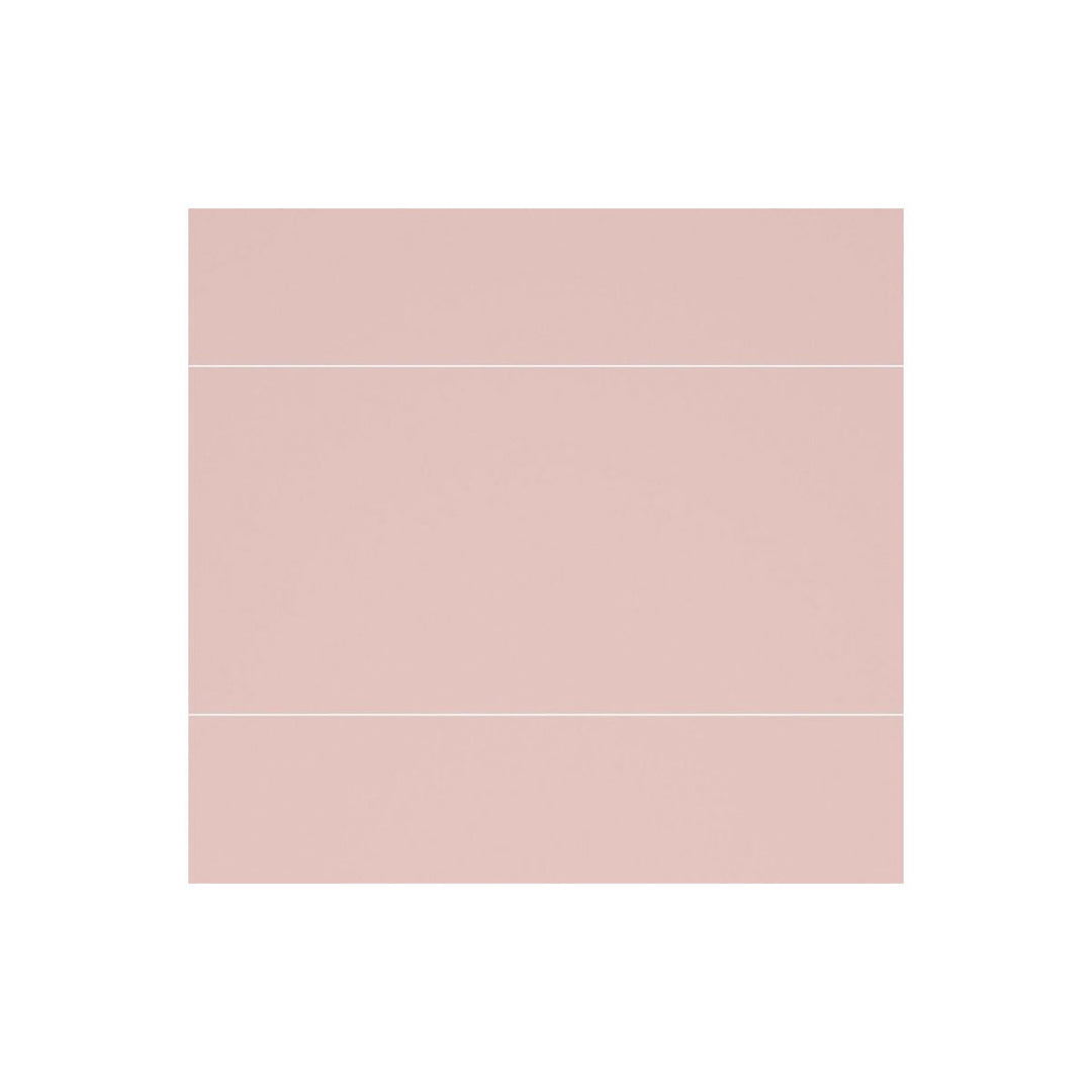 Fibo 2.4m x 0.6m Wall Panels - Dusky Pink (Tile Effect) - Single Panel