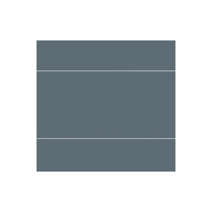 Fibo 2.4m x 0.6m Wall Panels - Dusty Blue (Tile Effect) - Single Panel