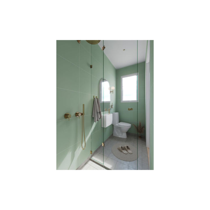 Fibo 2.4m x 0.6m Wall Panels - Light Green (Tile Effect) - Single Panel