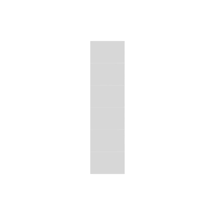 Fibo 2.4m x 0.6m Wall Panels - Light Grey (Tile Effect) - Single Panel