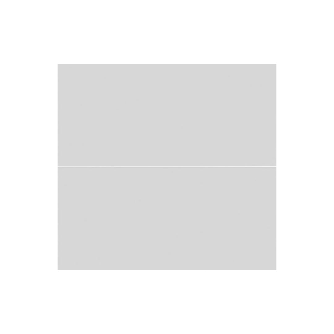 Fibo 2.4m x 0.6m Wall Panels - Light Grey (Tile Effect) - Single Panel