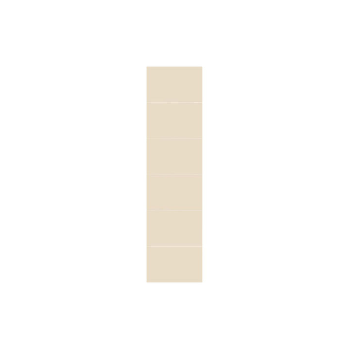 Fibo 2.4m x 0.6m Wall Panels - Light Sand (Tile Effect) - Single Panel