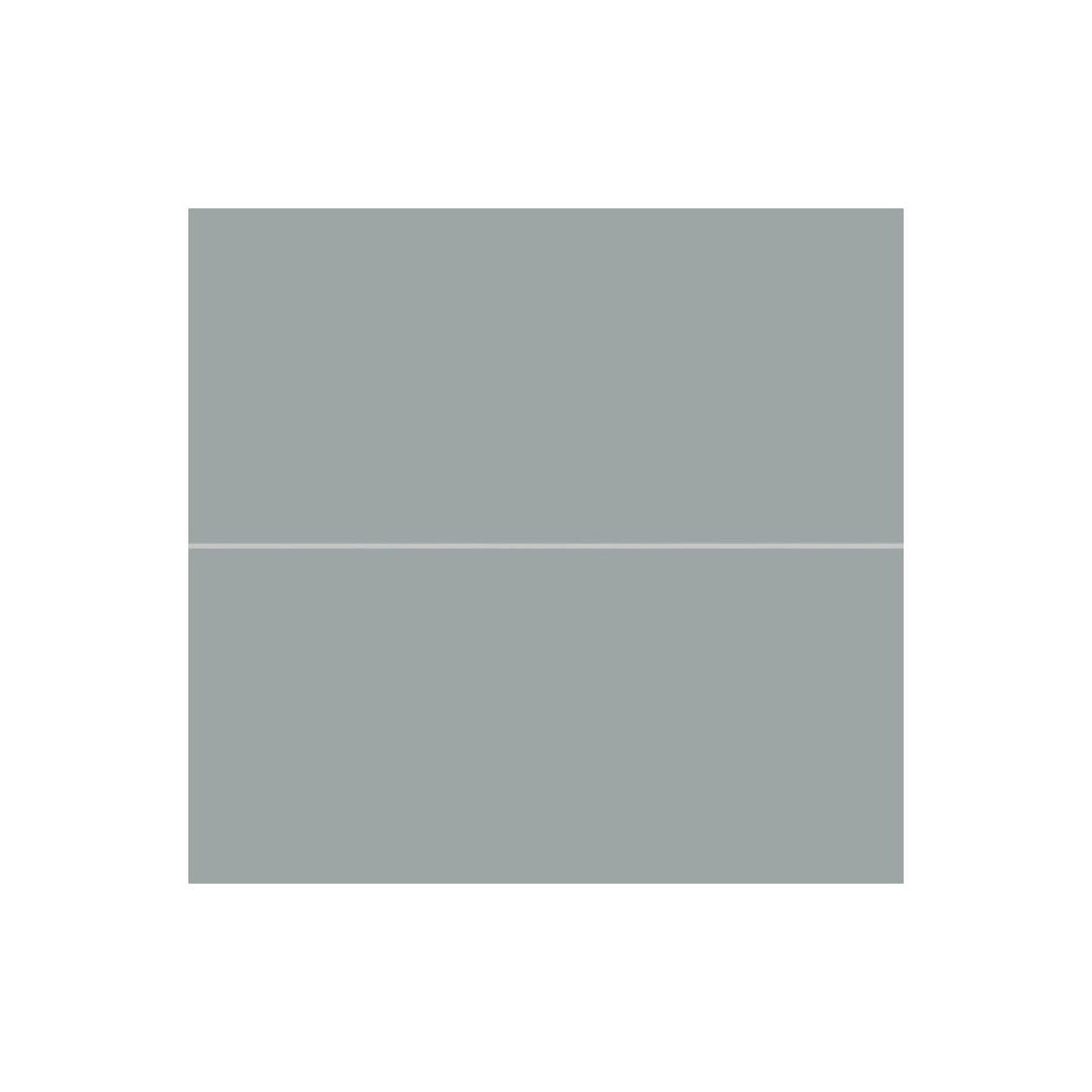 Fibo 2.4m x 0.6m Wall Panels - Medium Grey (Tile Effect) - Single Panel