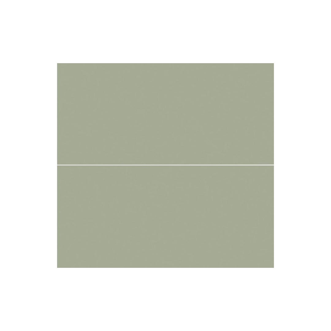 Fibo 2.4m x 0.6m Wall Panels - Olive Green (Tile Effect) - Single Panel