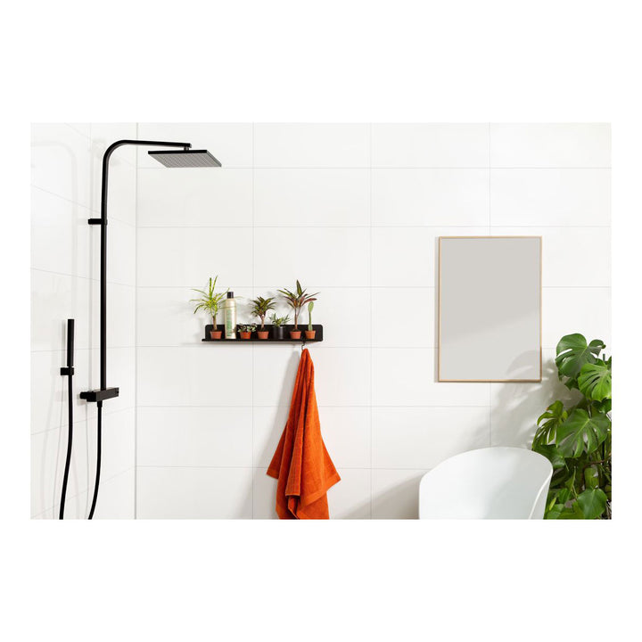 Fibo 2.4m x 0.6m Wall Panels - White Silk 60x30cm (Tile Effect) - Single Panel