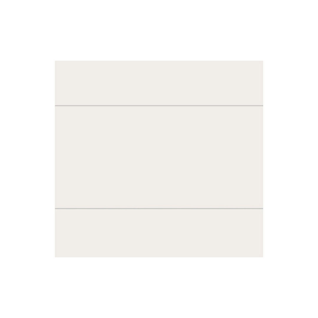Fibo 2.4m x 0.6m Wall Panels - White Silk 60x30cm (Tile Effect) - Single Panel