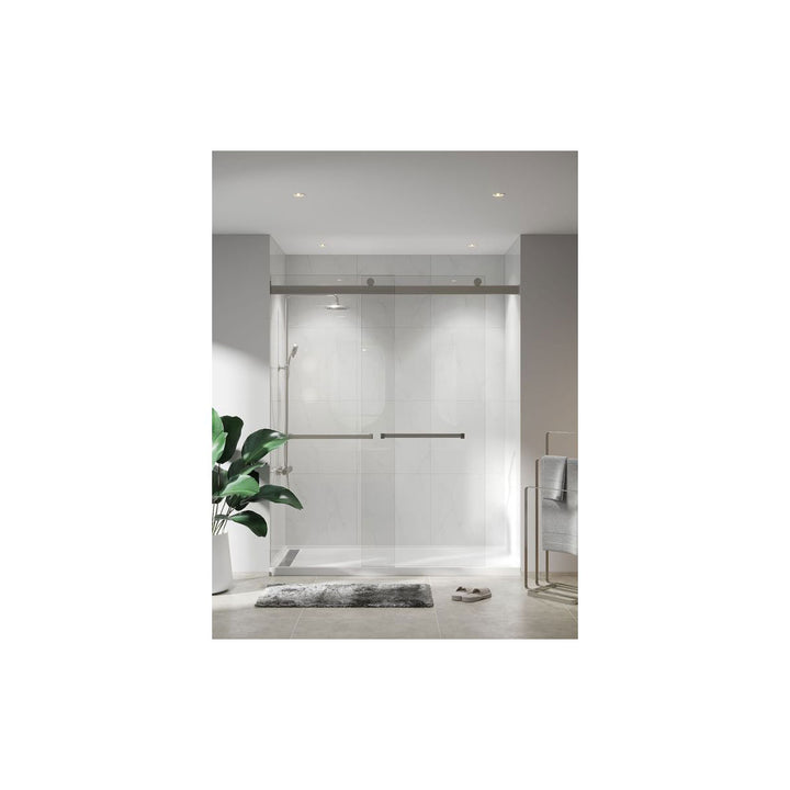 Fibo Marble 2.4m x 0.6m Wall Panels - Bright Marble (Tile Effect) - Single Panel
