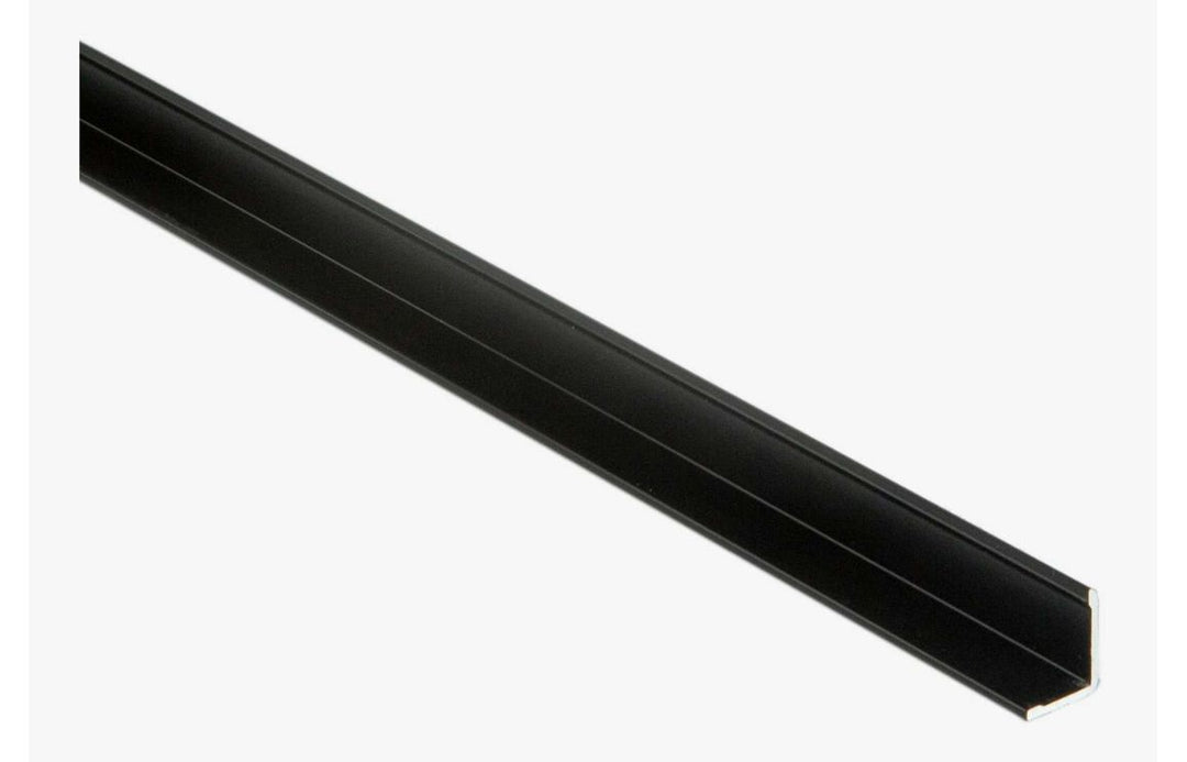 Black Small L-Shaped Profile 2.4m