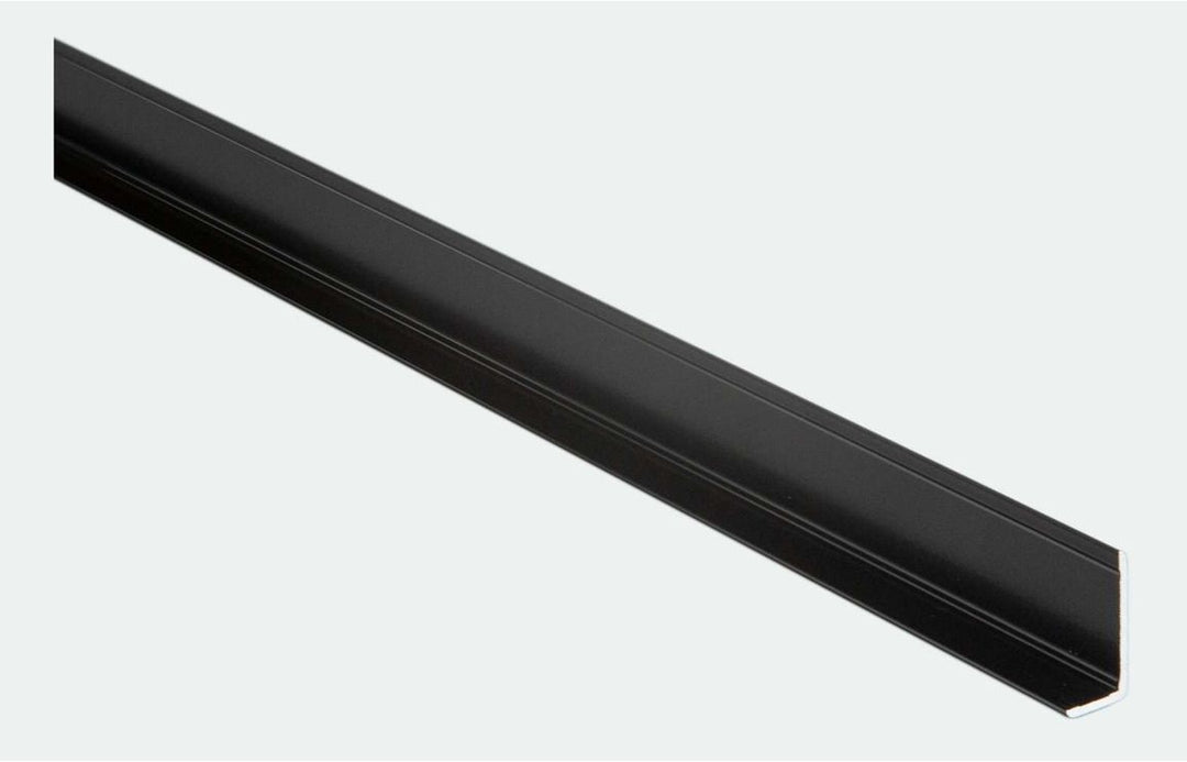 Black Large L-Shaped Profile 2.4m