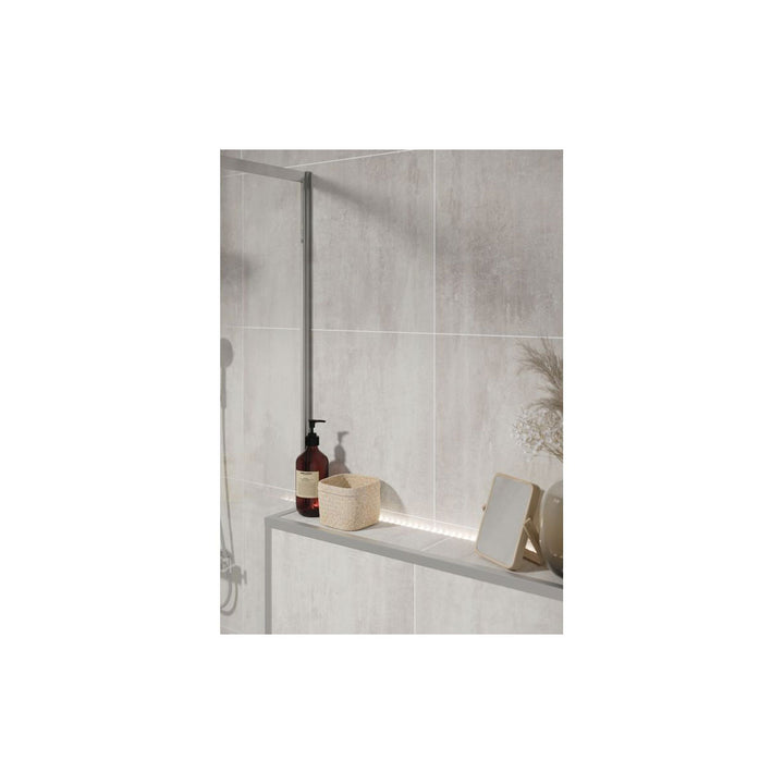 Fibo 2.4m x 0.6m Wall Panels - Abbey Shale (Tile Effect) - Single Panel