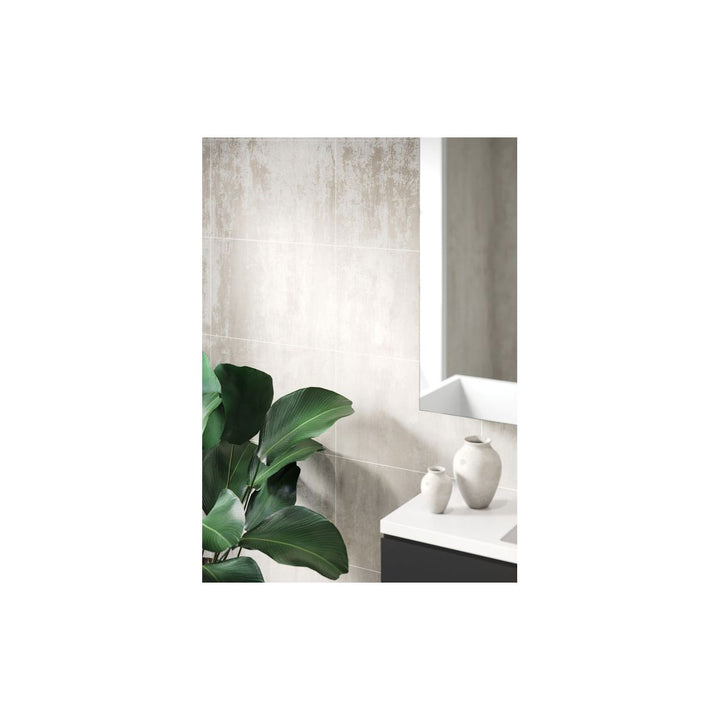 Fibo 2.4m x 0.6m Wall Panels - Abbey Shale (Tile Effect) - Single Panel