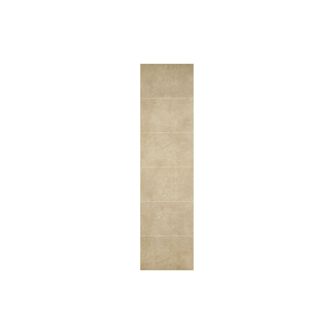 Fibo 2.4m x 0.6m Wall Panels - Desert Gloss (Tile Effect) - Single Panel