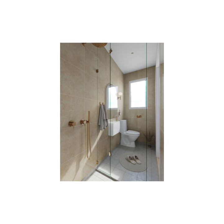 Fibo 2.4m x 0.6m Wall Panels - Desert Gloss (Tile Effect) - Single Panel