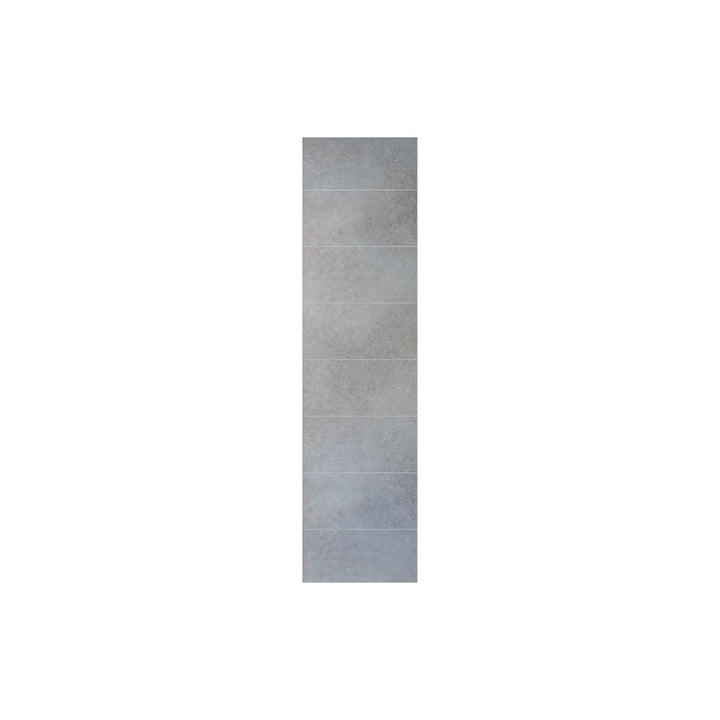 Fibo 2.4m x 0.6m Wall Panels - Grey Concrete (Tile Effect) - Single Panel