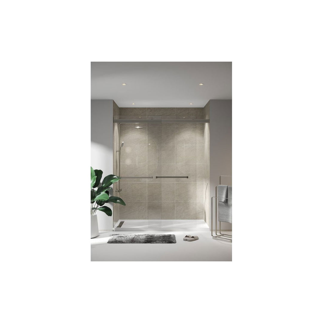 Fibo 2.4m x 0.6m Wall Panels - Grey Sahara (Tile Effect) - Pack of 2 Panels