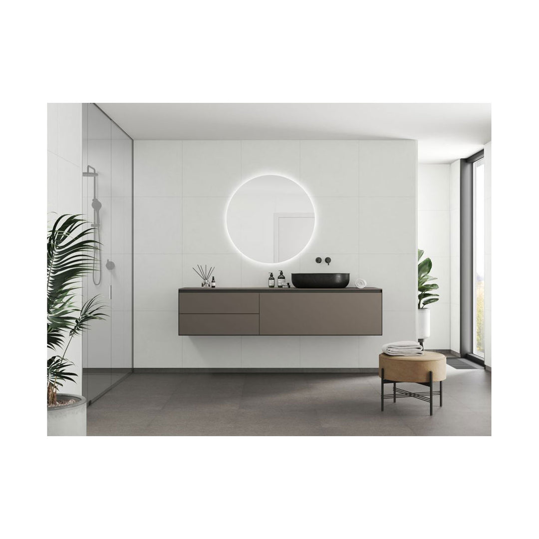 Fibo 2.4m x 0.6m Wall Panels - Moonstone (Tile Effect) - Single Panel