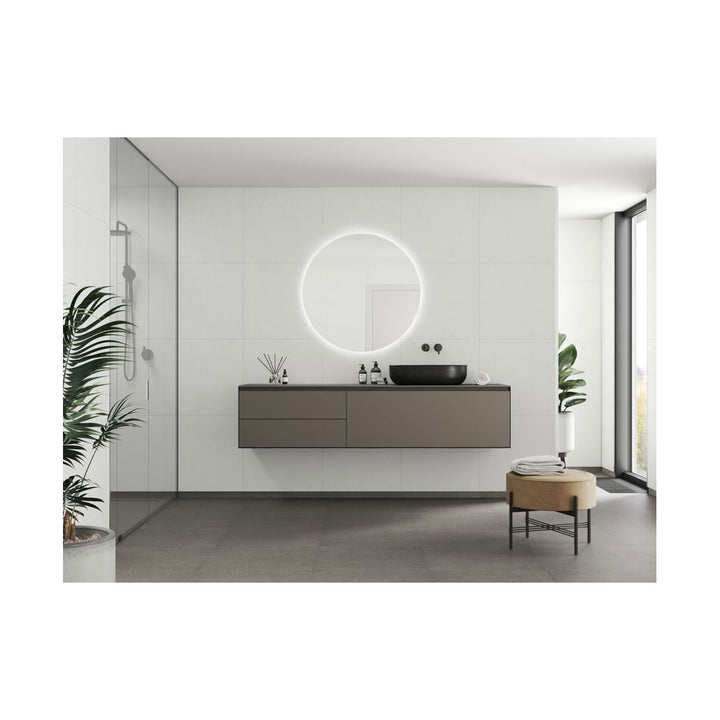 Fibo 2.4m x 0.6m Wall Panels - Moonstone (Tile Effect) - Single Panel