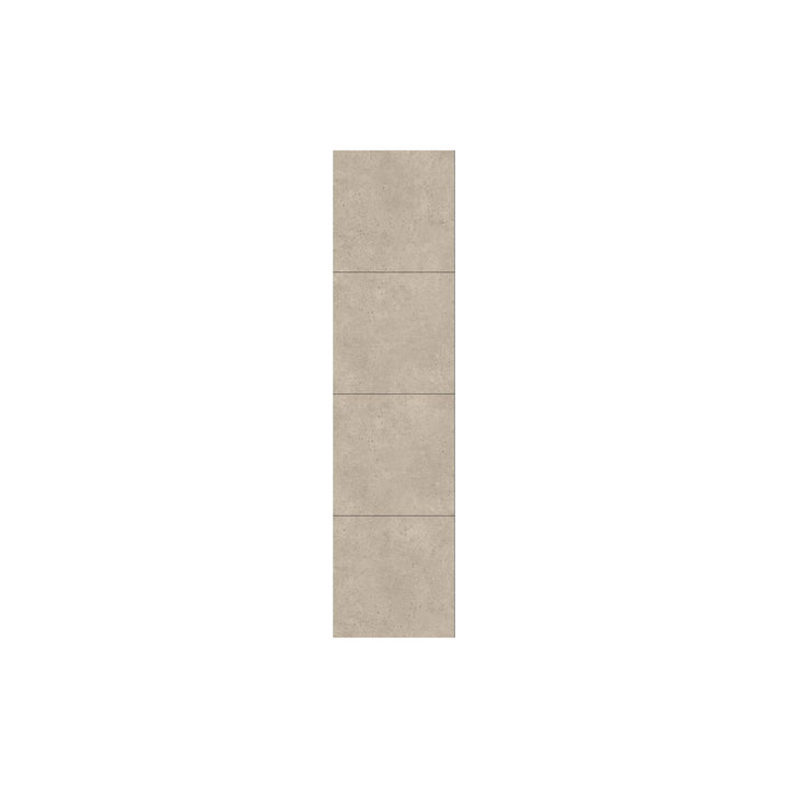 Fibo 2.4m x 0.6m Wall Panels - Rough Cement (Tile Effect) - Single Panel