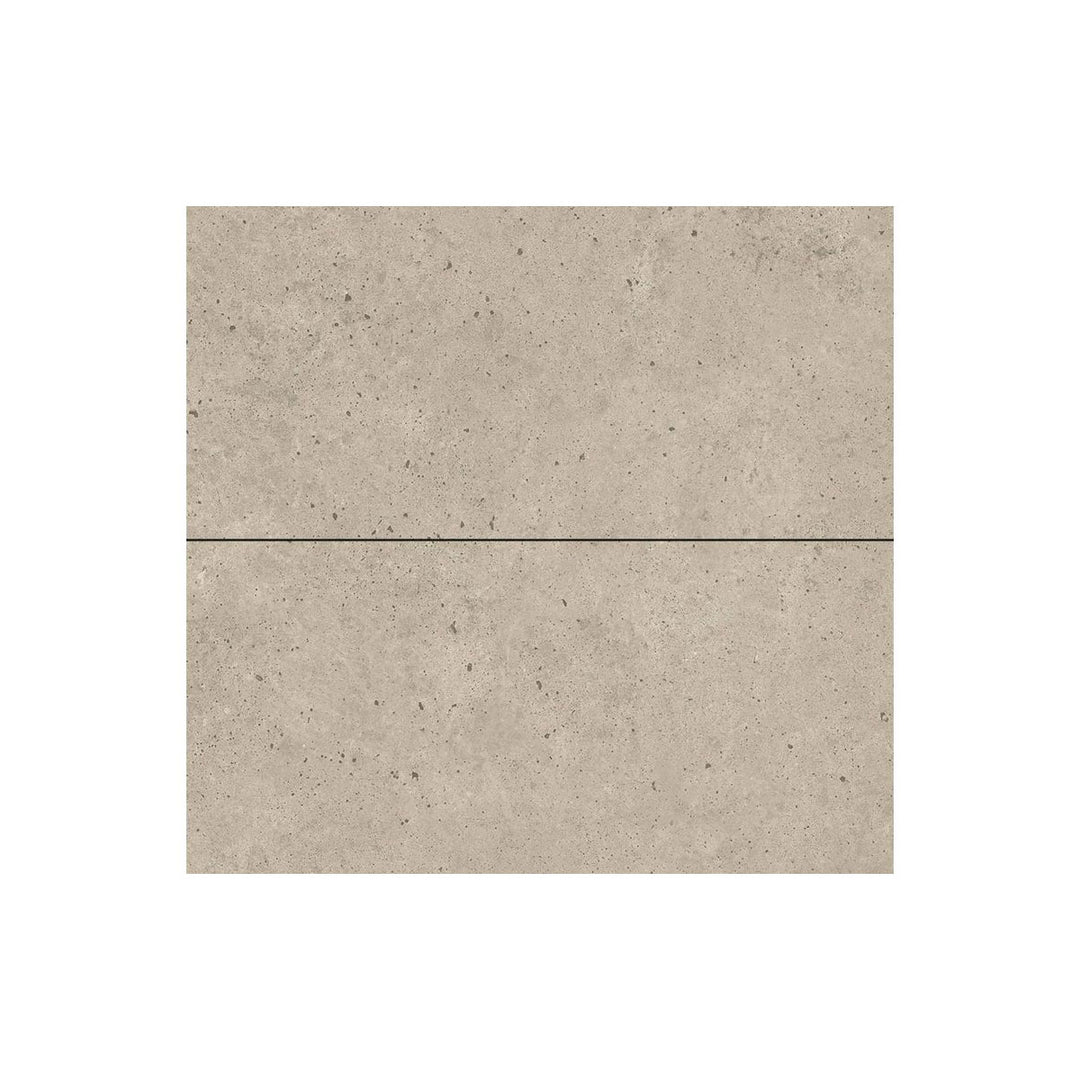 Fibo 2.4m x 0.6m Wall Panels - Rough Cement (Tile Effect) - Single Panel