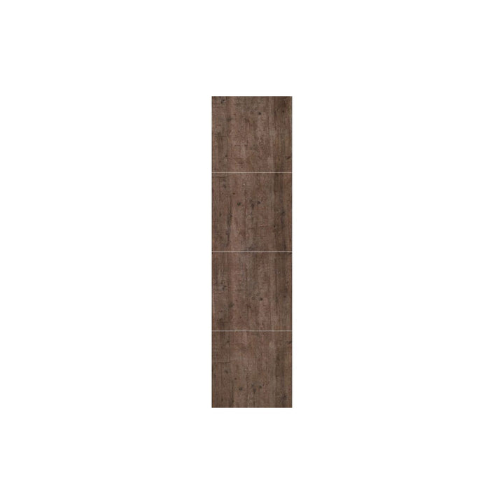 Fibo 2.4m x 0.6m Wall Panels - Rough Wood (Tile Effect) - Single Panel