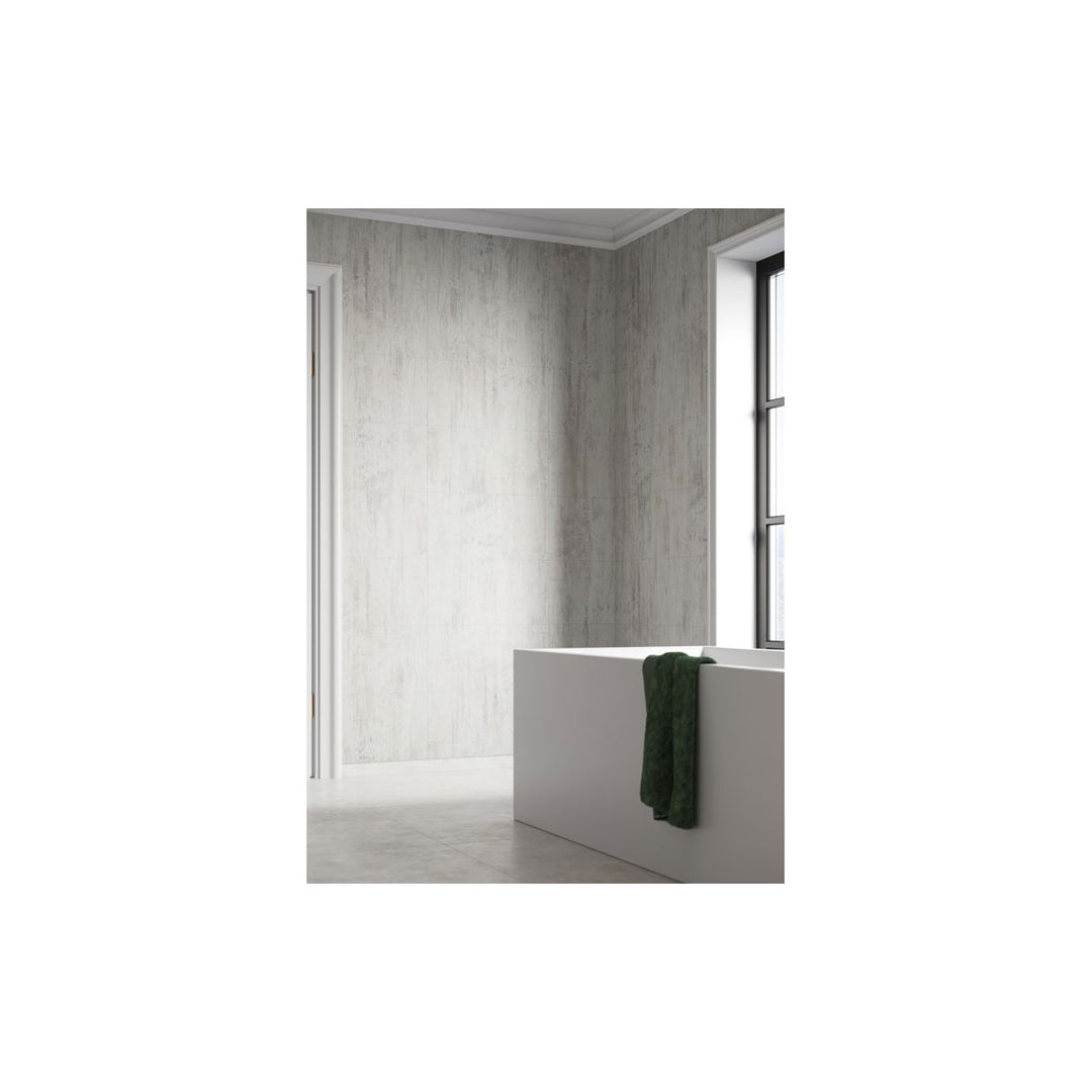 Fibo 2.4m x 0.6m Wall Panels - Shabby Chic (Tile Effect) - Single Panel
