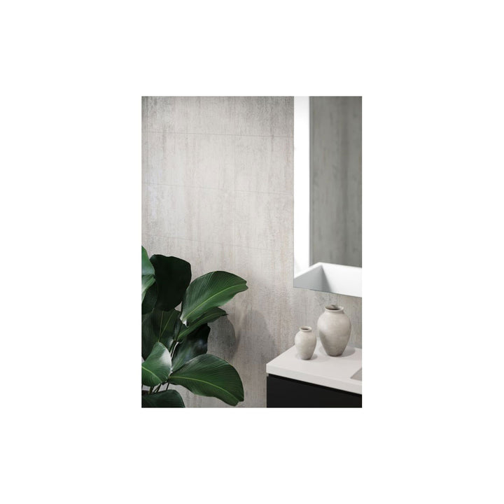Fibo 2.4m x 0.6m Wall Panels - Shabby Chic (Tile Effect) - Single Panel
