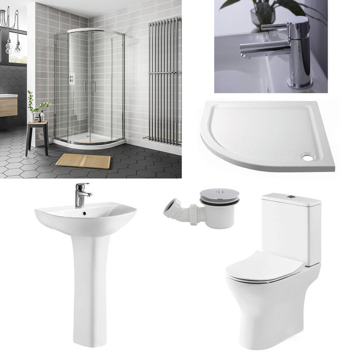 900mm Quadrant En-suite Pack - VODASUITE9