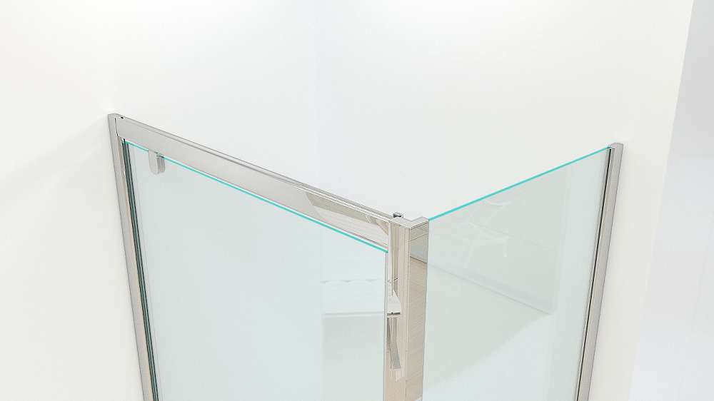 Pivot Shower Door 1000mm - Kaso 8 by Voda Design (8mm Thick)