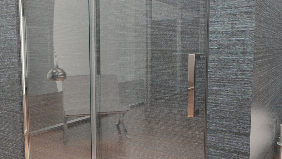 Frameless 1200mm Sliding Door