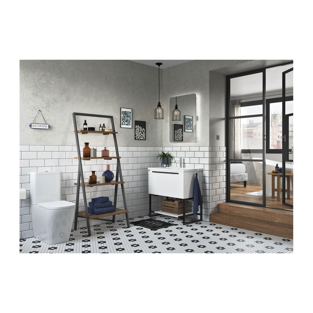 Series10 Rimless Close Coupled Fully Shrouded Comfort Height WC & Soft Close Seat