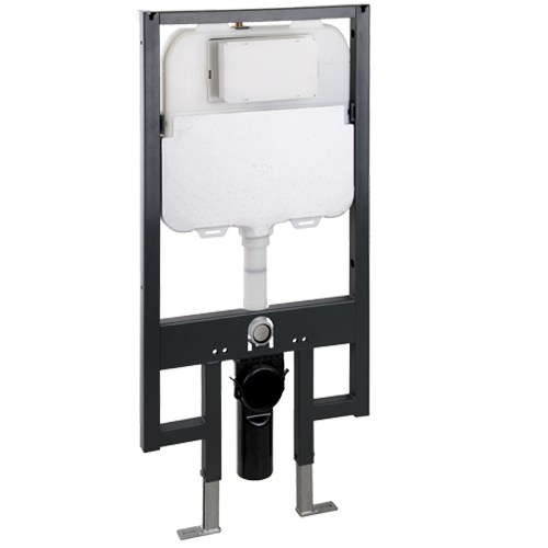 RAK Ceramics Slimline Front Flush WC Frame with Concealed Cistern 114cm