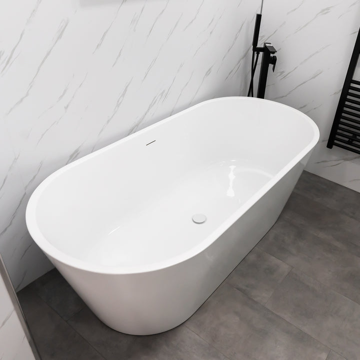 Bella 1800mm Freestanding Modern Double Ended Bath