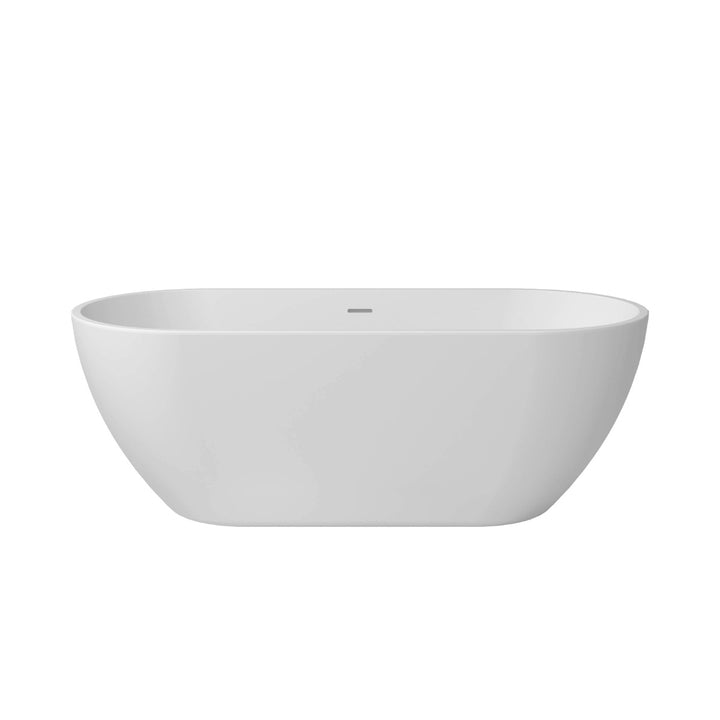 Freestanding Modern Double Ended Bath 1700 x 750mm - Cornwall By Voda Design