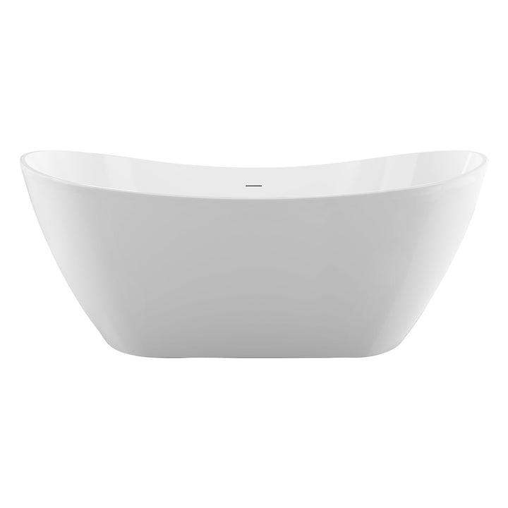 1700 Freestanding Whirlpool Freestanding Bath Suite With Rimless Back to Wall Toilet - VODASUITE32