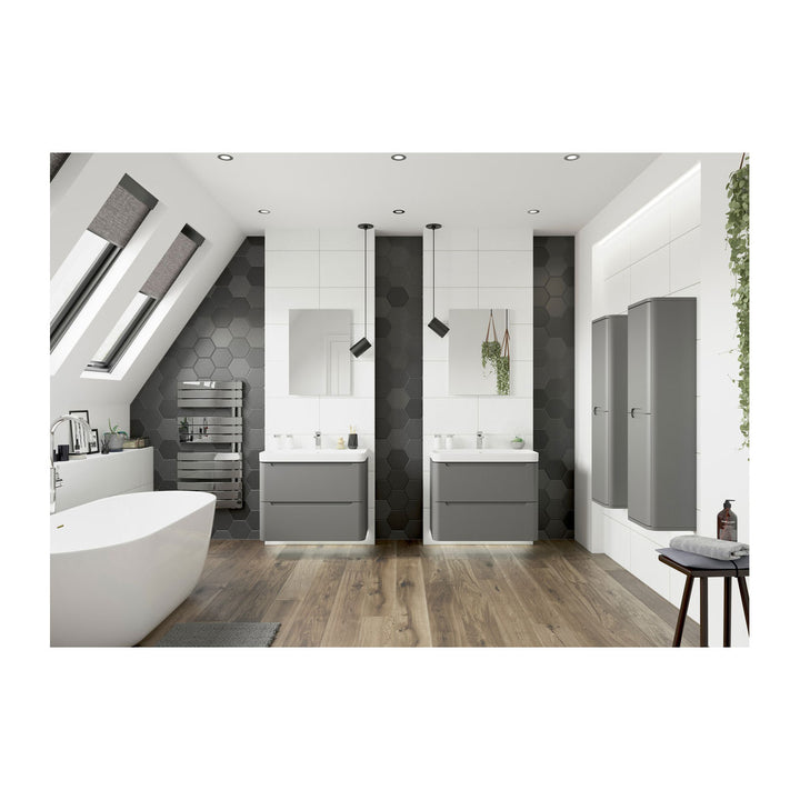 Freedom 550mm Floor Standing WC Unit - Matt Grey