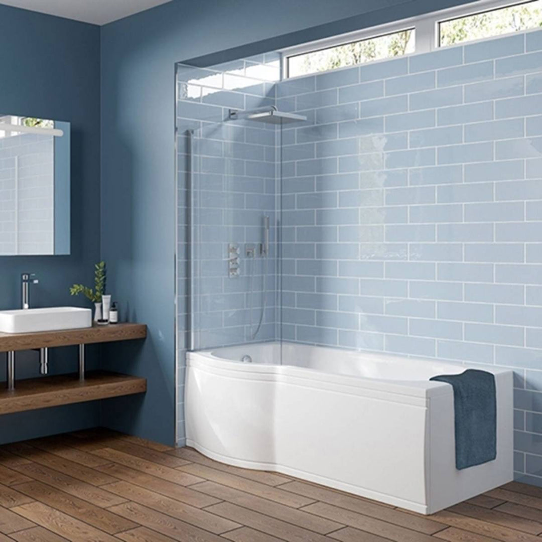 1700mm Shower Bath Complete Suite - Left Hand - VODASUITE15