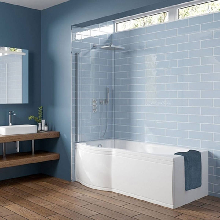 1700mm Shower Bath Complete Suite - Left Hand - VODASUITE15