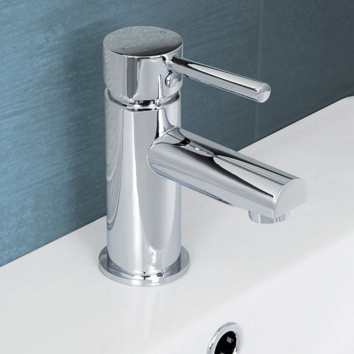 P3 Chrome Mono Basin Mixer - By Voda Design